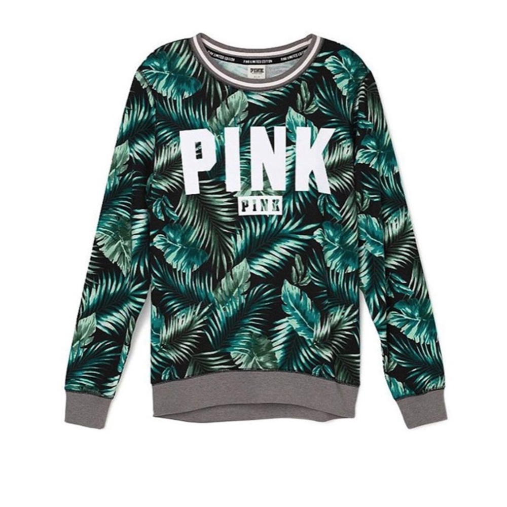 Victoria Secret Pink Limited Edition Leaf Top!